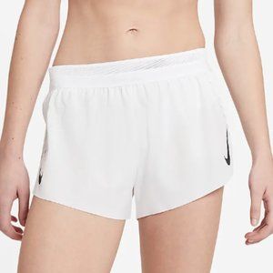 Nike Aeroswift Short - White - Size Small